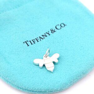 Vintage Tiffany & Co. Sterling Silver HONEY BEE Tiny Charm Pendant